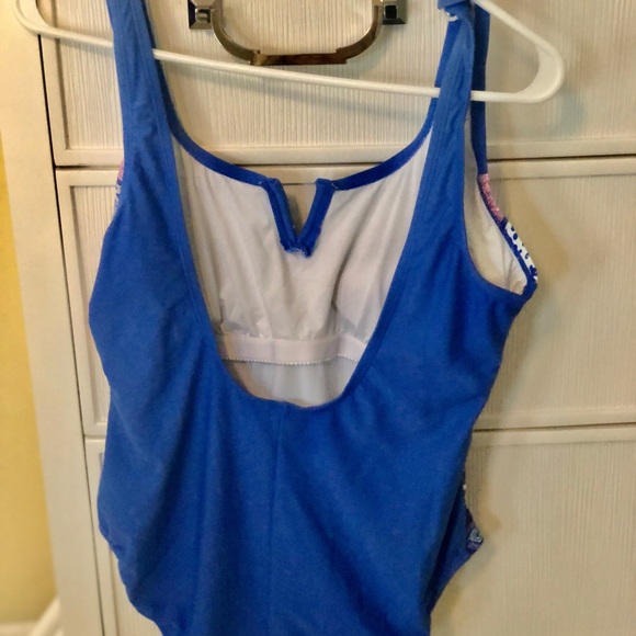 Ellen Tracy size 12 one piece swimsuit - Picture 4 of 5